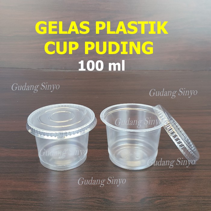 Cup Puding / Cup Ice Cream / Gelas Plastik 100 ml