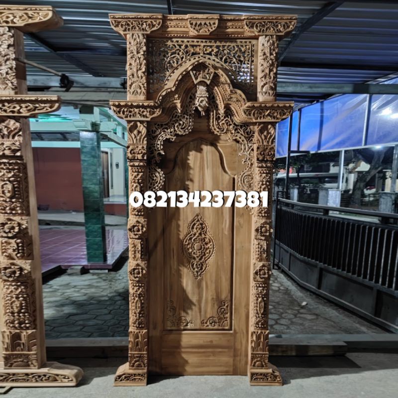 Pintu Gebyok Kamar Ukiran Jati Jepara | Gebyok | Pintu Kamar Jati | Gebyok Jepara | Pintu Jati Kamar