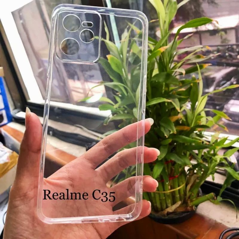 Super Protection Case Realme C31 &amp; C35 Tebal kuat transparan 2.0mm