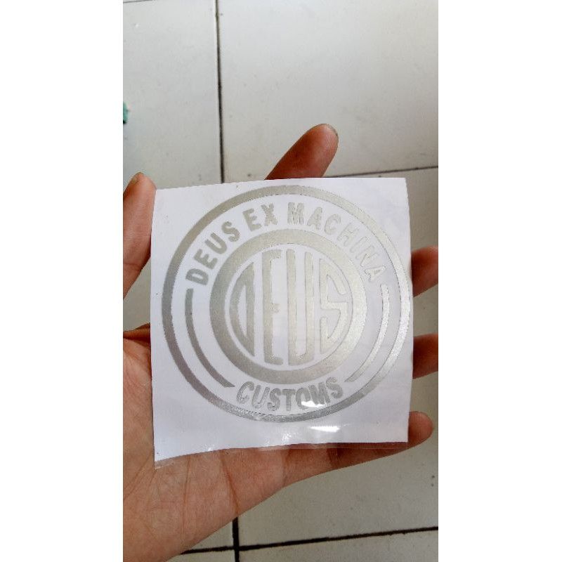 

sticker deus cutting