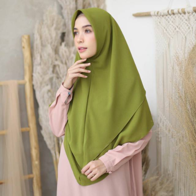 HIJAB INSTAN BAHAN DIAMOND CREPE PREMIUM