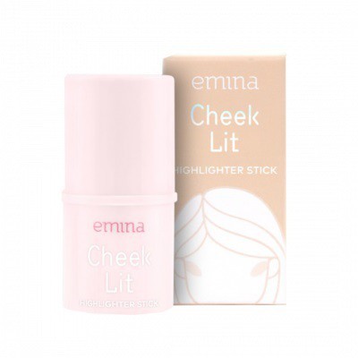 EMINA Cheek Lit Highlighter Stick / Powder Nude Sparkle