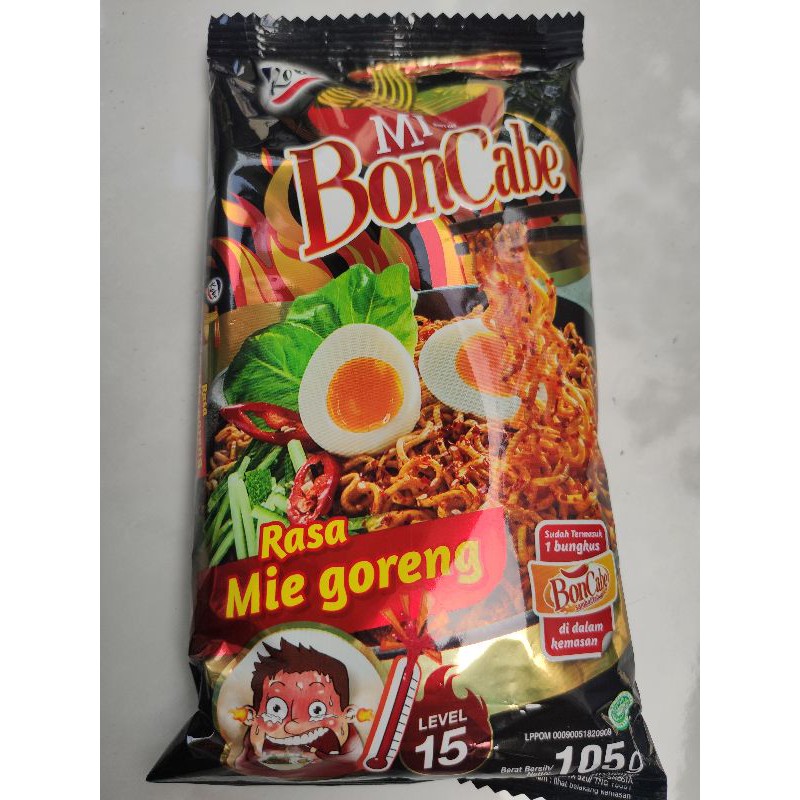 

Mie Instan BonCabe Rasa Mie Goreng/Mie Goreng BonCabe Level 15 105gram