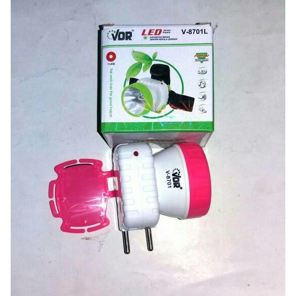 SENTER KEPALA LED VDR V-8701L