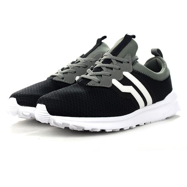  SEPATU  CASUAL  PIERO TERRAFLEX BLACK GREY WHITE Shopee  