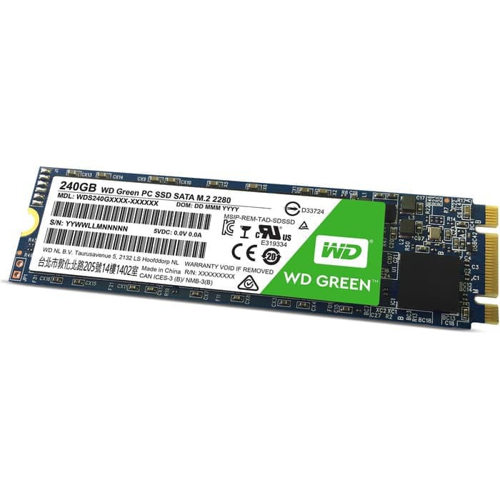 SSD WD 240GB M2/SSD WD GREEN 240GB M.2