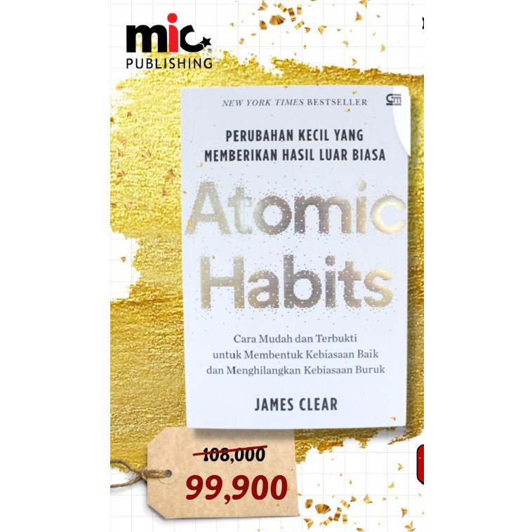 Jual Buku Atomic Habits By James Clear | Shopee Indonesia