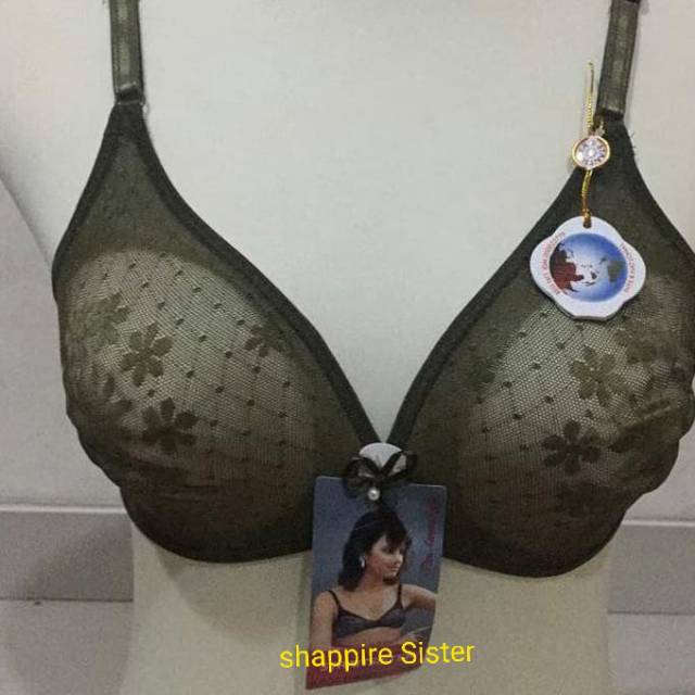 Bra Sapphire Sister Balon Semi Transparan Original