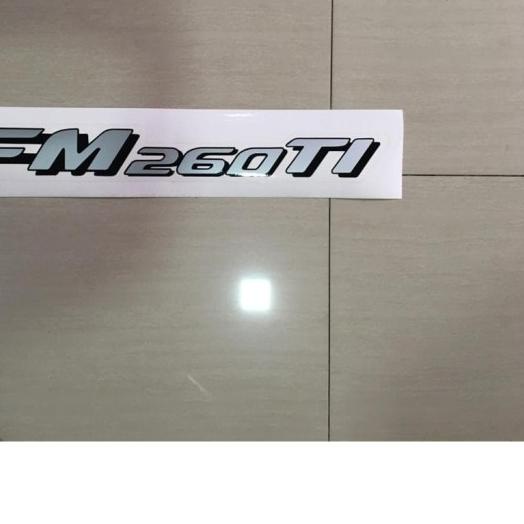 STICKER "FM 260 TI" HINO 500 LOHAN BEST QUALITY