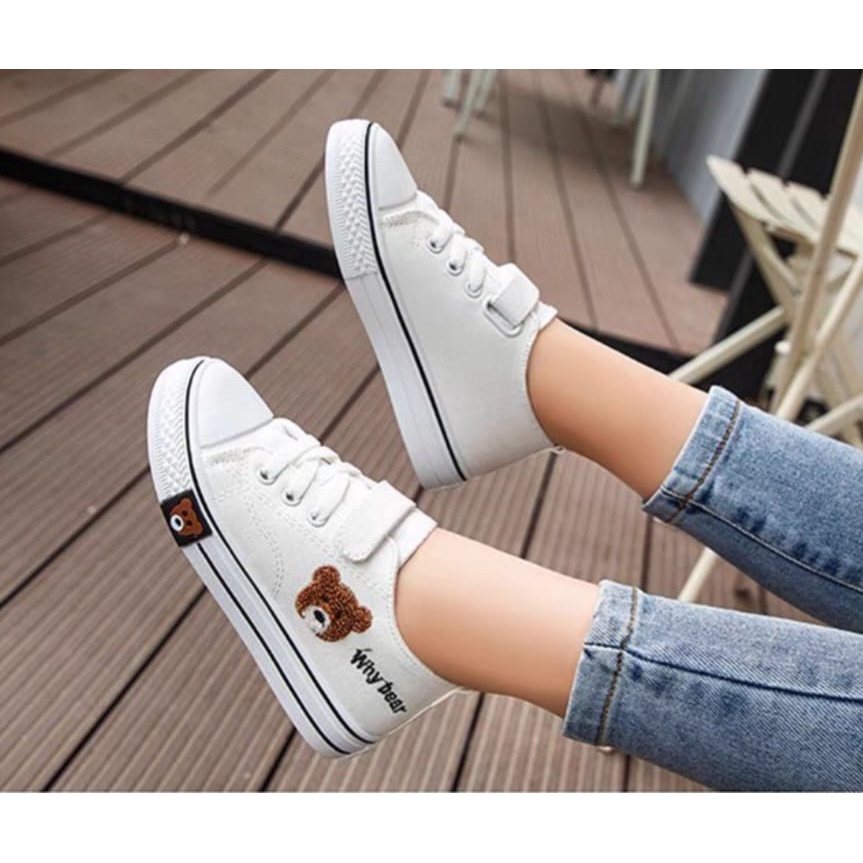 Sepatu Sneakers Anak Laki2 Dan Perempuan Pengikat Velcro Casual AS175