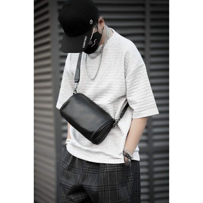 TAS SELEMPANG COWOK TAS SELEMPANG PRIA TAS SELEMPANG KULIT (TS808)