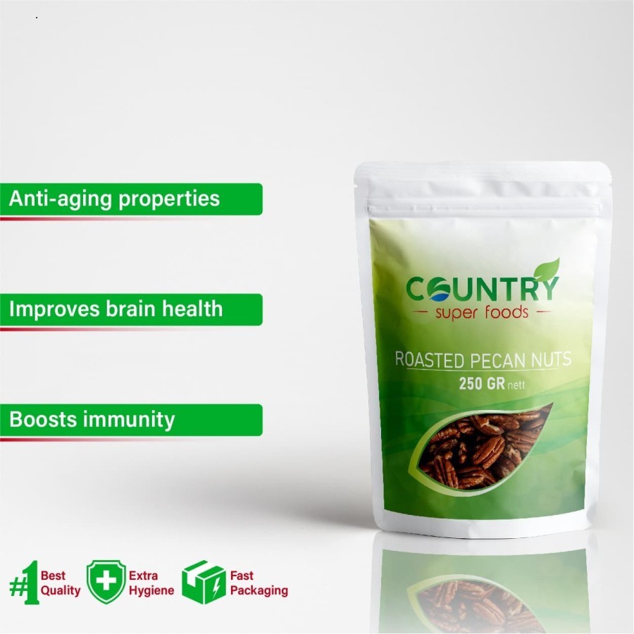 

[ 250 gr ] - Roasted Pecan Nuts | Kacang Pecan Panggang