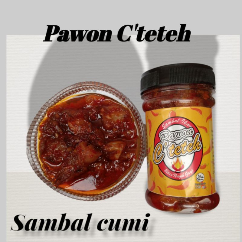 

Sambal Cumi/Bawang/Paru/Ikan tongkol/Usus ayam/Ayam suwir/