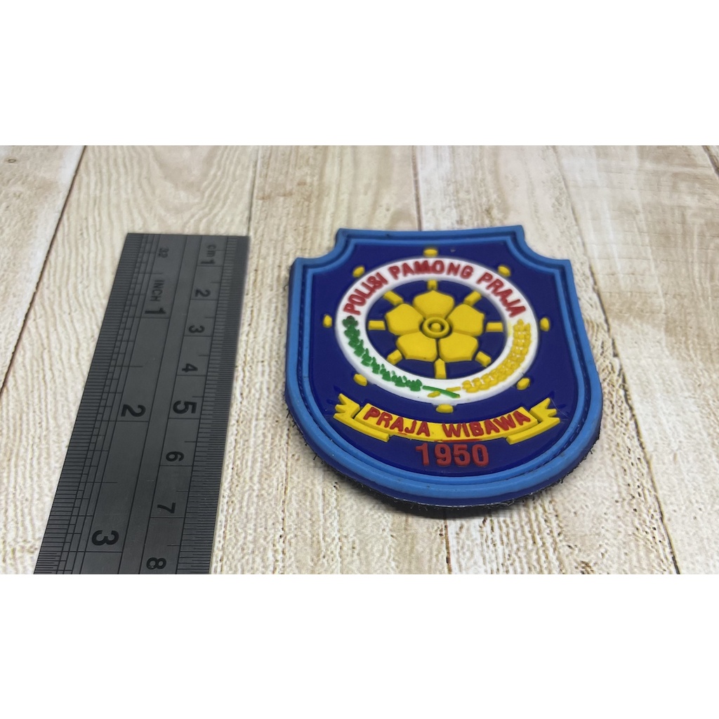 Patch POLPP - Patch Velcro POLPP - Prepetan POLPP Perisai - Velcro Karet