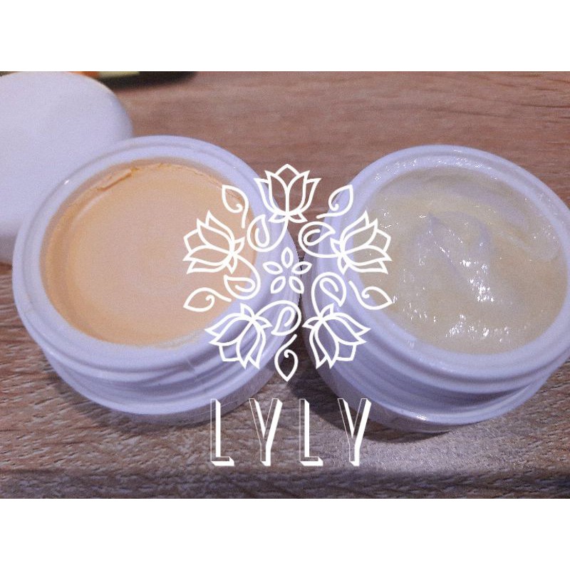 [sampel] ecer PAKET KRIM P1 PEMUTIH SIANG KELLY + MALAM GADING