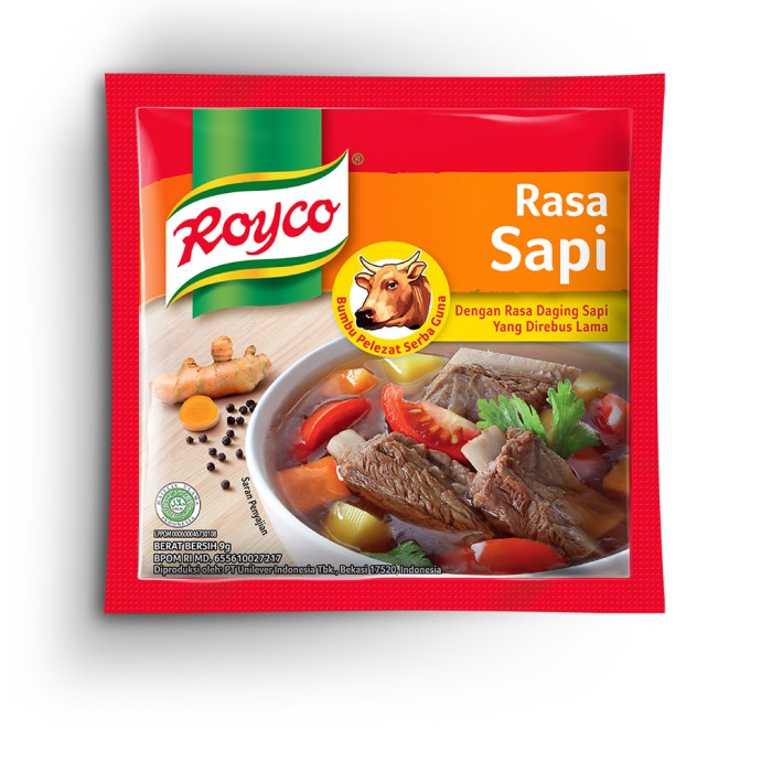 

KUALITAS TERBAIK - ROYCO AYAM DAN SAPI 9GR KARTONAN. KHUSUS GOJEK DAN GRAB