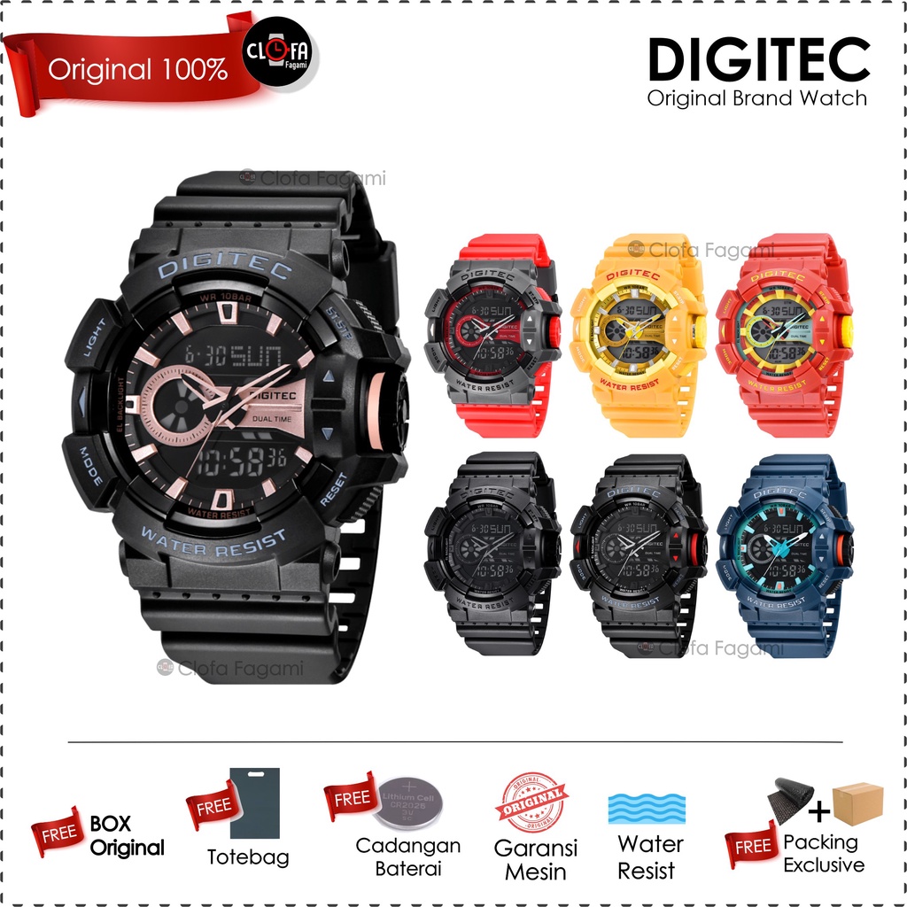 DIGITEC BRAVE /clofafagami/ JAM TANGAN OUTDOOR / JAM TANGAN ORIGINAL / JAM DIGITEC ORIGINAL / JAM TA