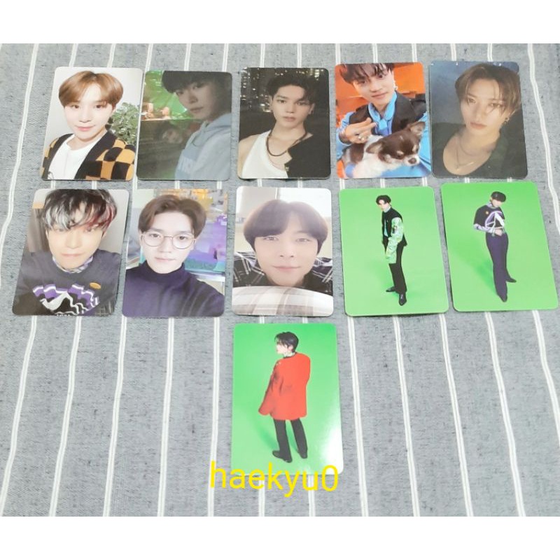 NCT photocard official Empathy Regulate Sticker Favorite Taeil jaehyun jhonny taeyong haechan jungwo