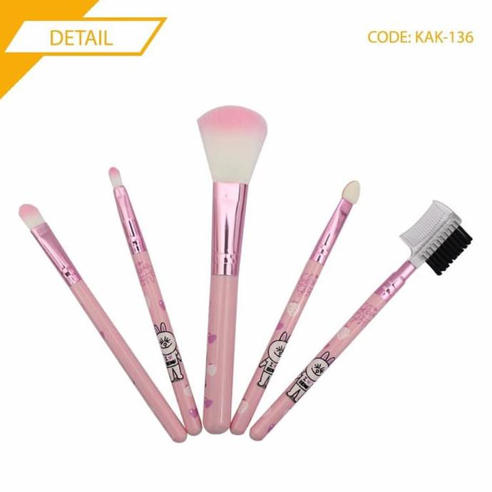 New Brush Line - Alat Kosmetik Kuas Make Up - Kak-136