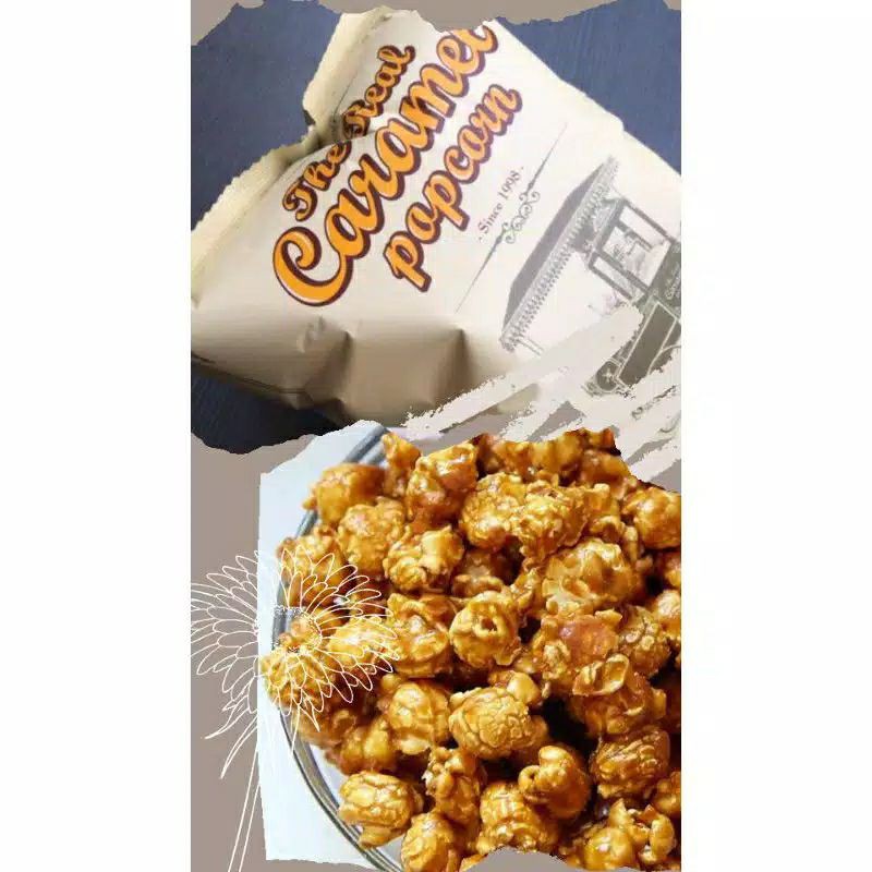 

The real popcorn caramel