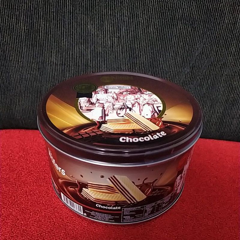 Nissin wafer coklat kaleng 200gr