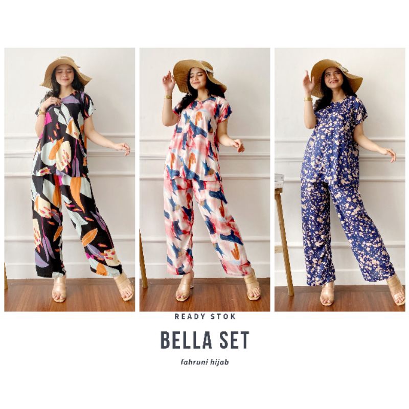 Setelan Cp Rayon Premium One Set Wanita Tidur Aisha Set HD.ID