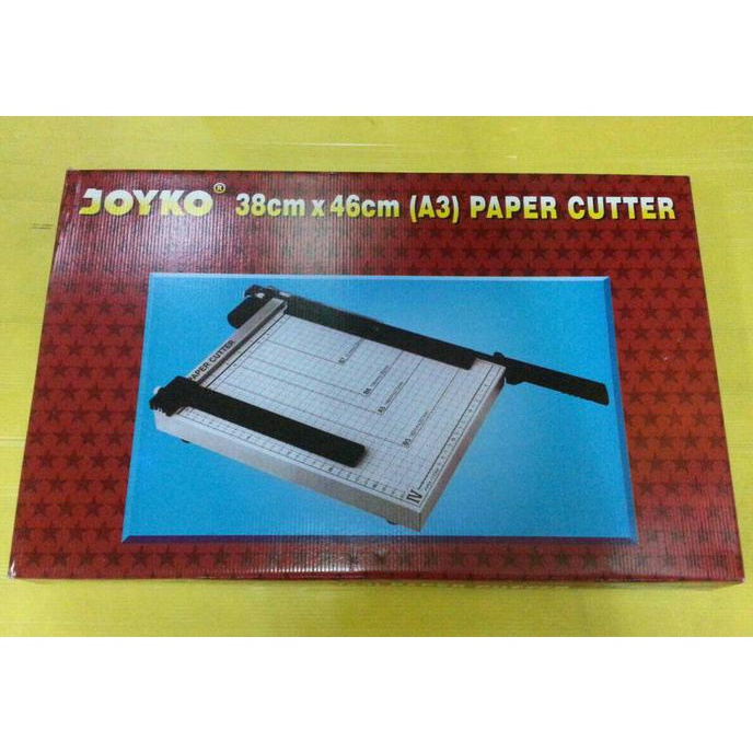 

Bergaransi Joyko Paper Cutter A3 Pc- 3846 - Alat Potong Kertas Ukuran A3 Limited