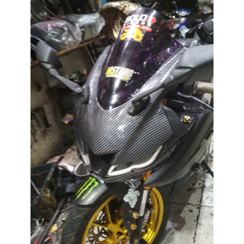 Tameng depan YAMAHA R15 V3 CARBON CLUP BODY COWLING R15 V3 / R15