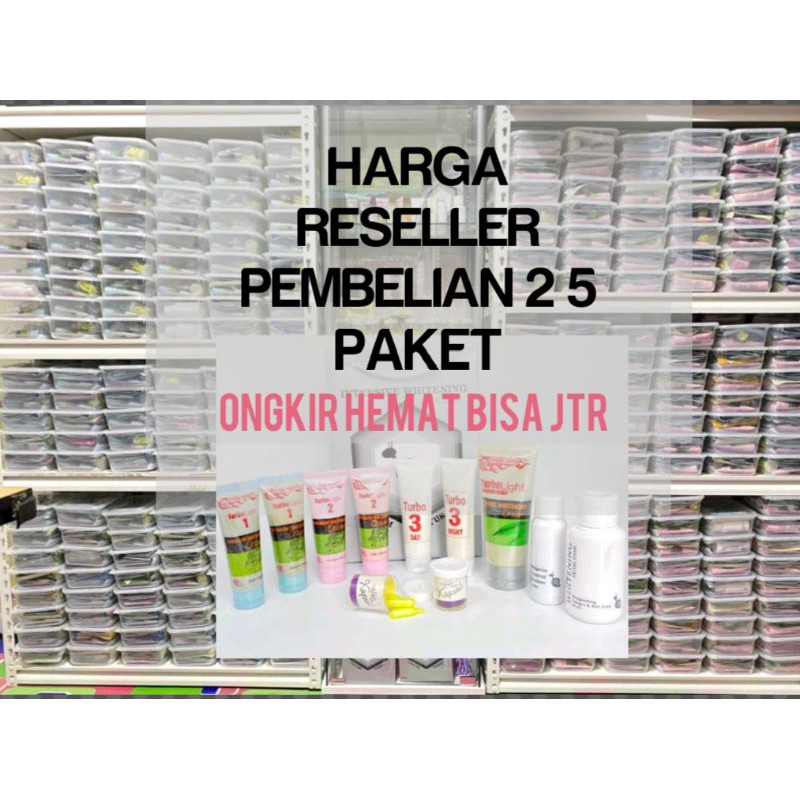 cream turbo 25 paket bisa mix varian