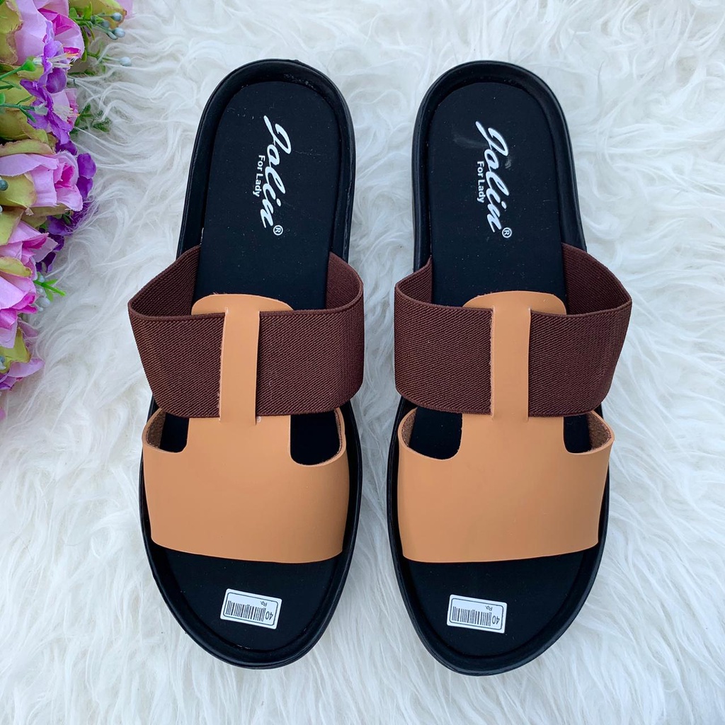 sandal wedges wanita terbaru sandal pesta sandal hak sedang sandal murah