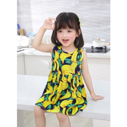 DRESS ANAK PEREMPUAN LUCU/ DRESS ANAK PEREMPUAN MURAH/ DRESS IMPORT ANAK PEREMPUAN