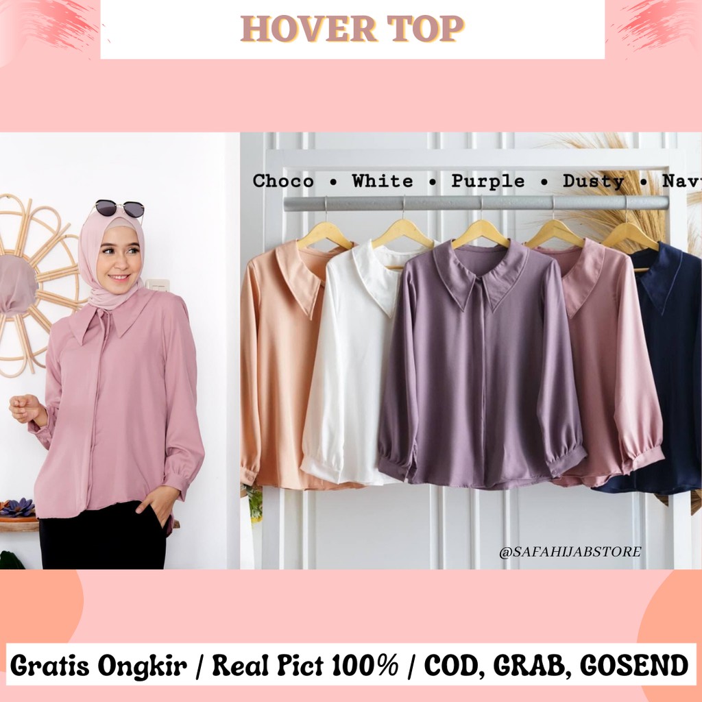 HOVER TOP / ATASAN / KEMEJA KERJA / BLOUSE