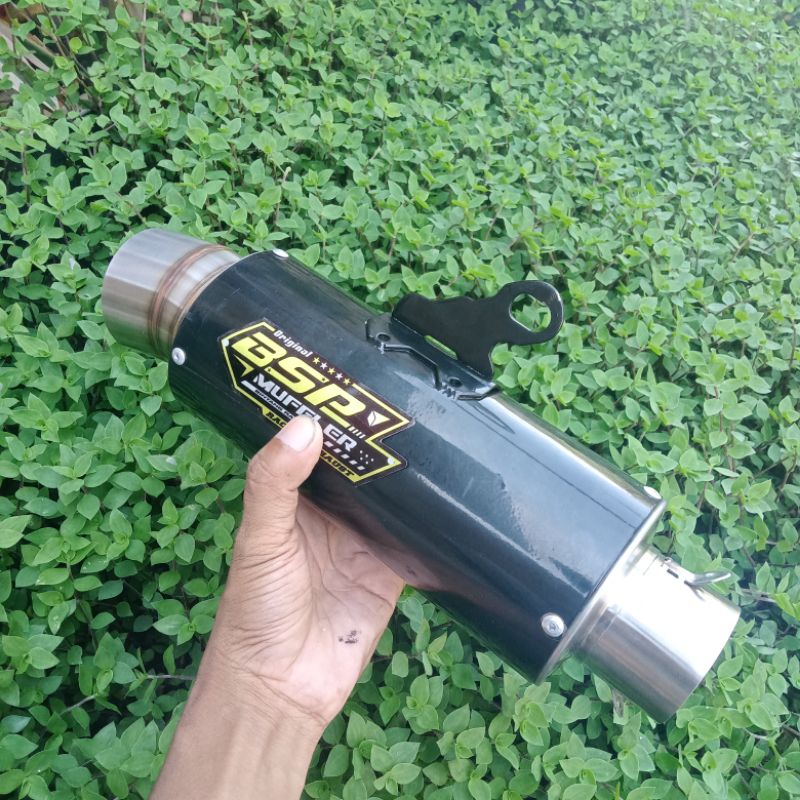 Silincer Knalpot Racing Kompetisi Bebek 200cc black series