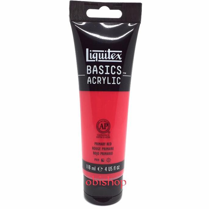 

SALE CAT AKRILIK LIQUITEX BASICS ACRYLIC 118ML PRIMARY RED PERALATAN MELUKIS ART SET MENGGAMBAR