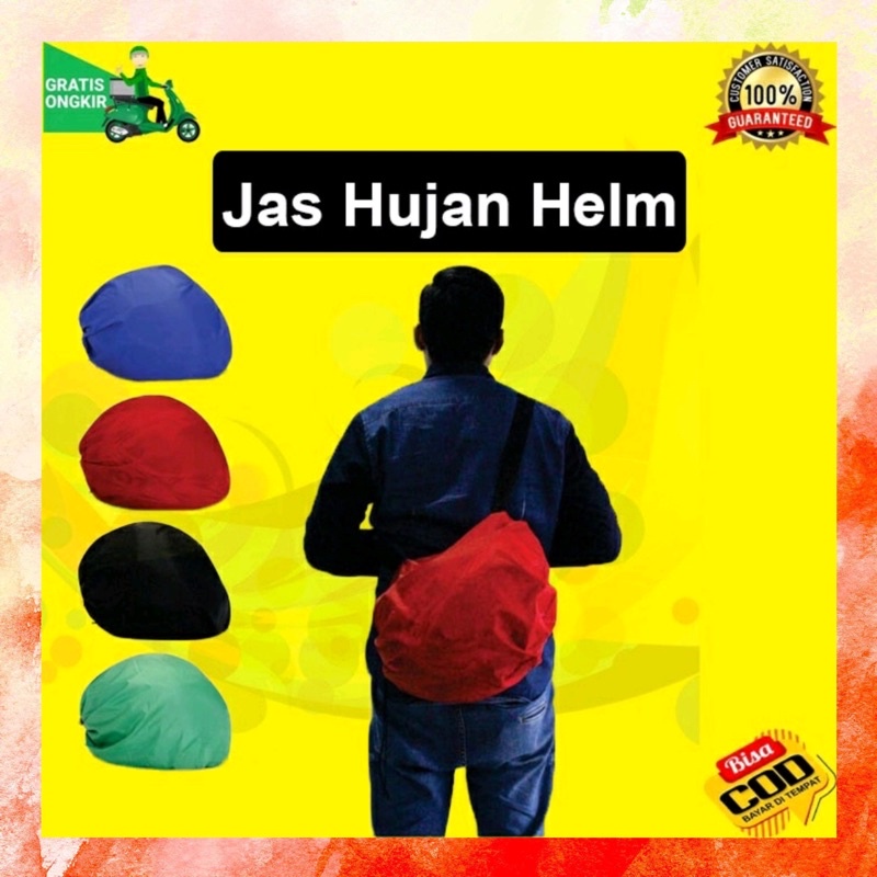 Sarung Helm Full / Half Face Cover Helm Waterproof Tas Helm Premium