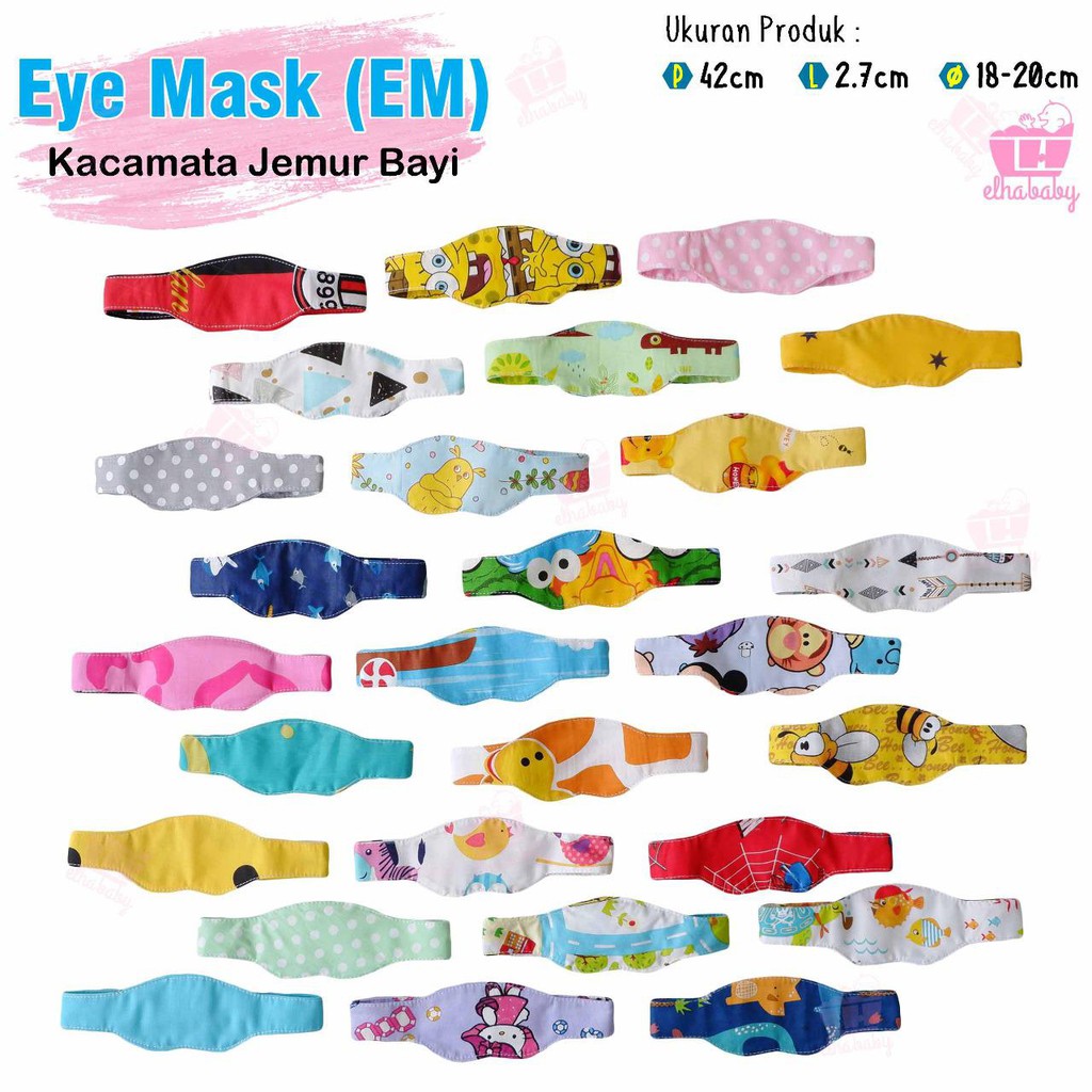 Elha Baby Kacamata Jemur Bayi Harga 7K Per Pcs