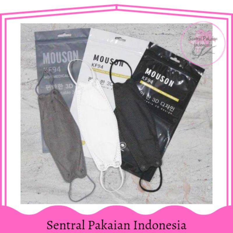 Mouson Kf94 masker 1 pack isi 10pcs