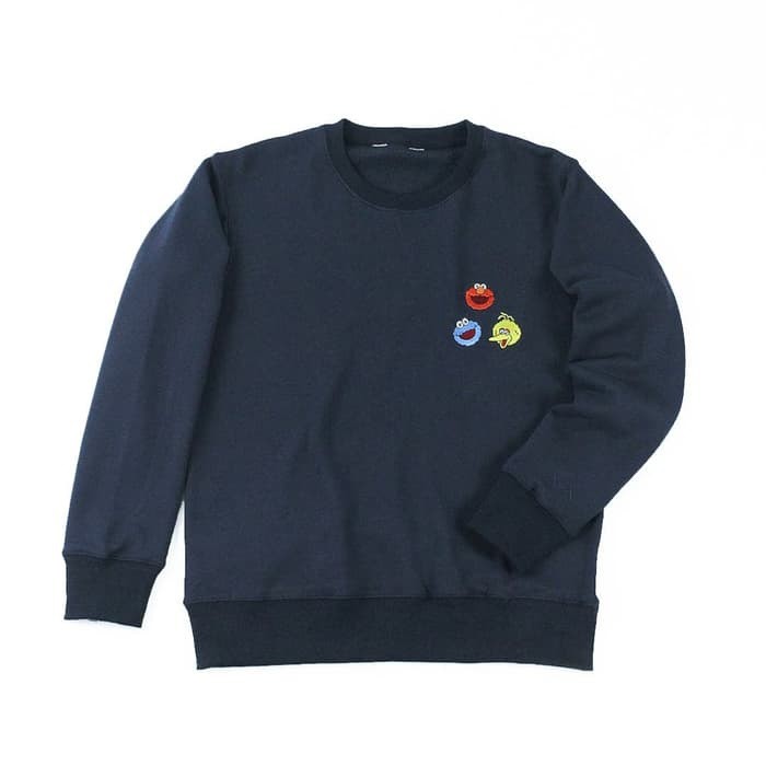 sesame street sweater uniqlo