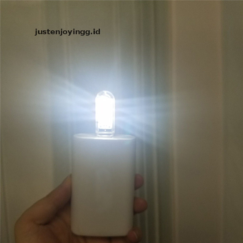 / / Justenjoyingg.id / Lampu Bohlam LED Mini USB Untuk Camping / Membaca / Laptop / Komputer