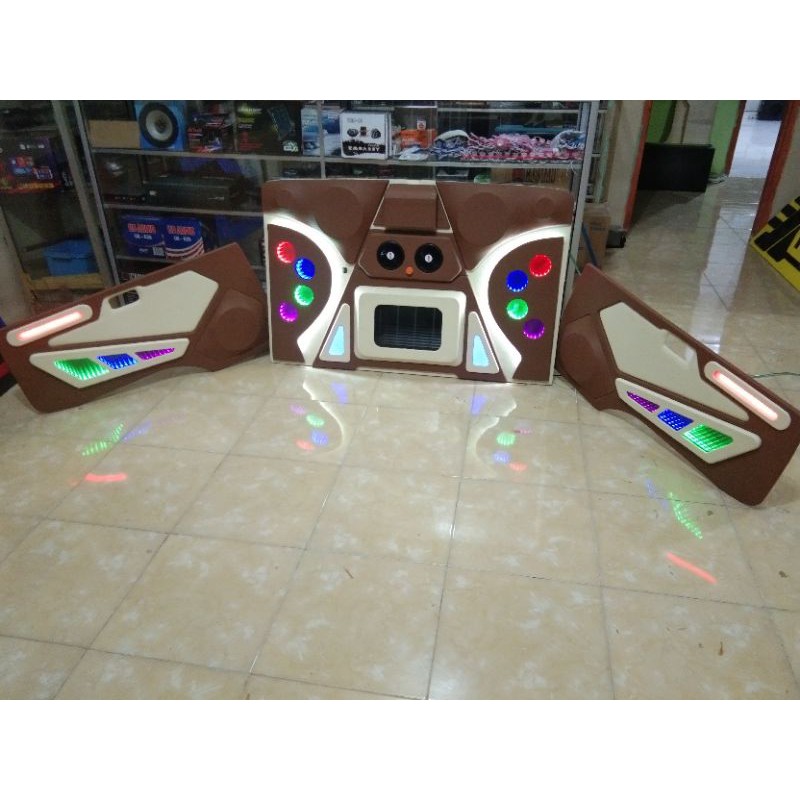 Plafon dan doortrim custom L300 pickup+2 pasang speaker 6inch PIONEER+POWER 4channel DHD