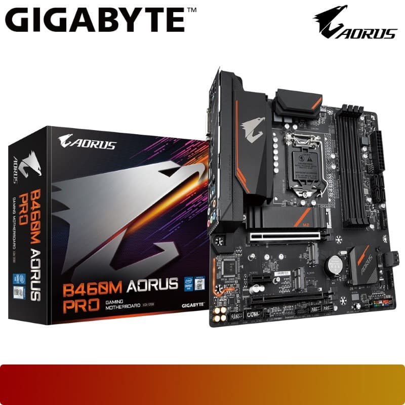 Gigabyte B460M AORUS PRO (Socket Intel LGA 12000, Gen 10)
