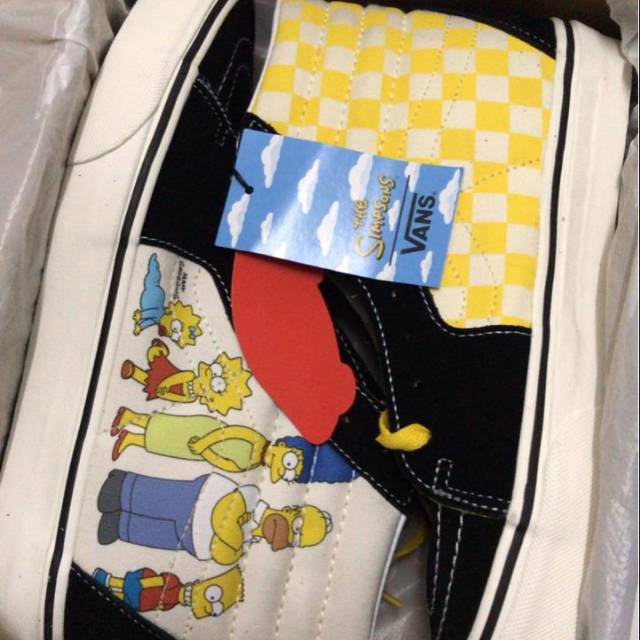 Vans Sk8 Hi X The Simpsons "1987-2020"