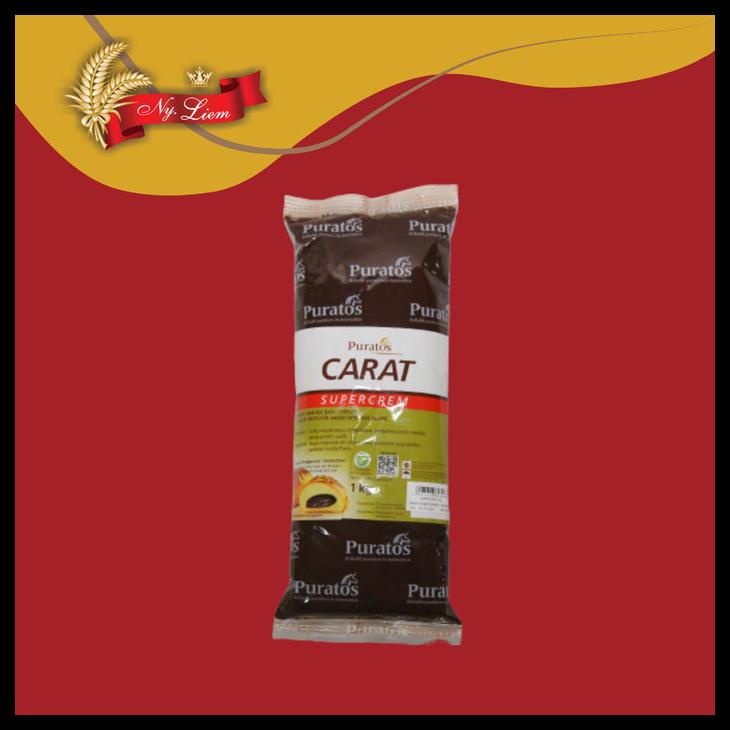 

TERBARUU!! PURATOS CARAT Chocolate Creamfill / Isian Kue Rasa Cokelat 1 kg TERBARU