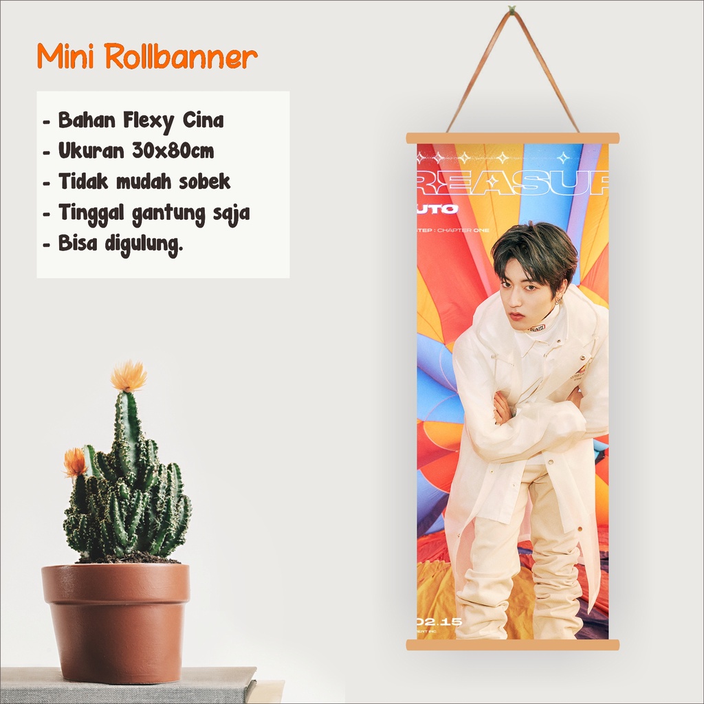 MINI ROLL BANNER TREASURE HARUTO