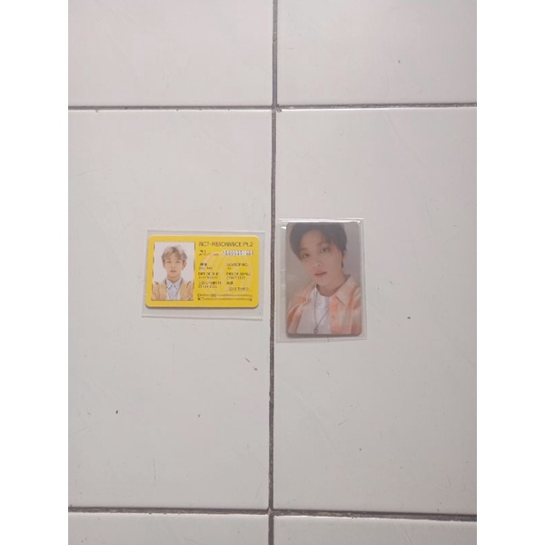 Haechan boring + id card shotaro