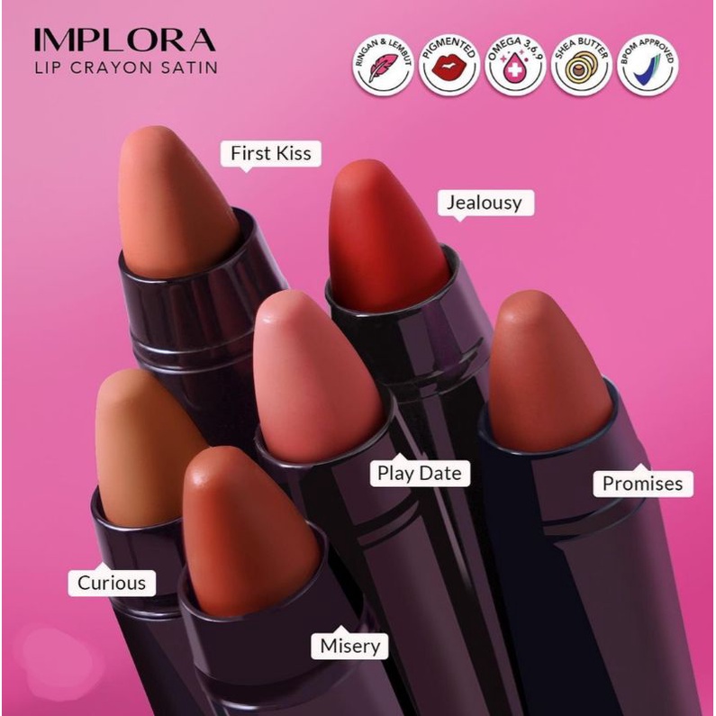 Implora Lip Crayon Satin