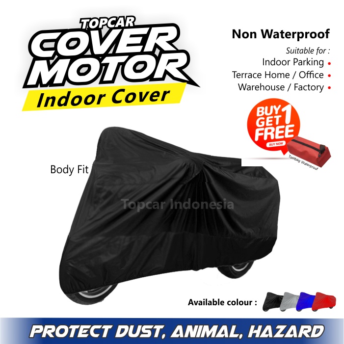 Cover Motor Indoor Non Waterproof Bahan Kain Non Woven Cover Vario Cover Beat Cover Scoopy