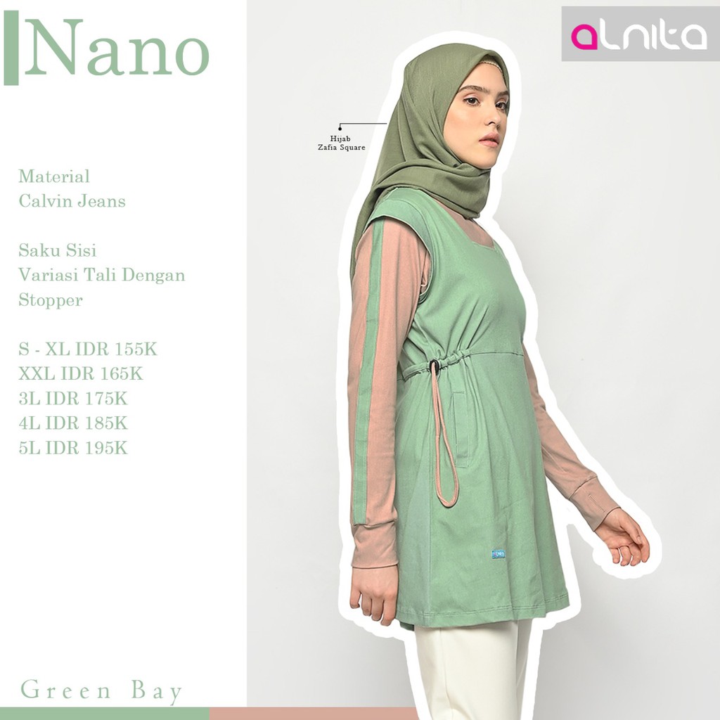 ALNITA TUNIK - NANO TUNIK GREEN BAY
