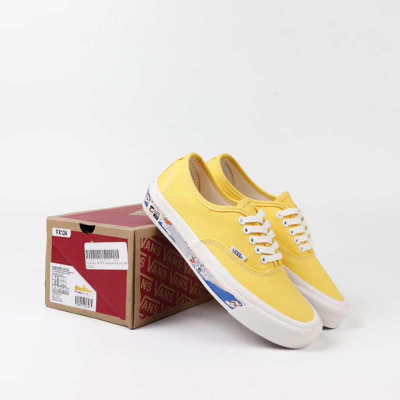 Vans Authentic 44 dx anaheim factory og yellow sidewall pack