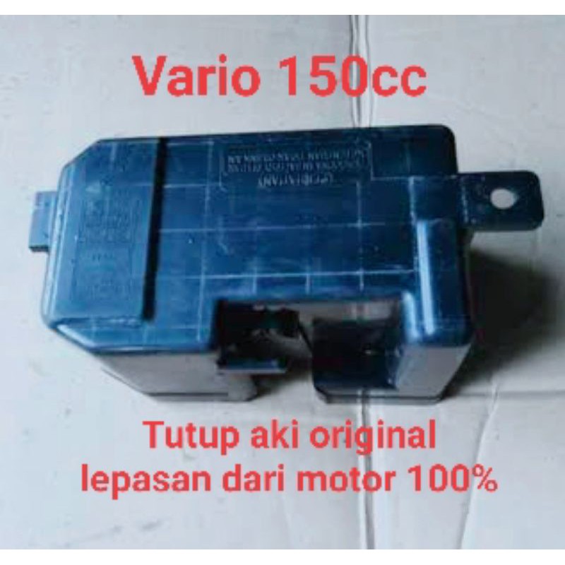 tutup aki original lepasan dari motor vario 150cc bekas ,